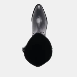 VERDI BOOTS BLACK LEATHER