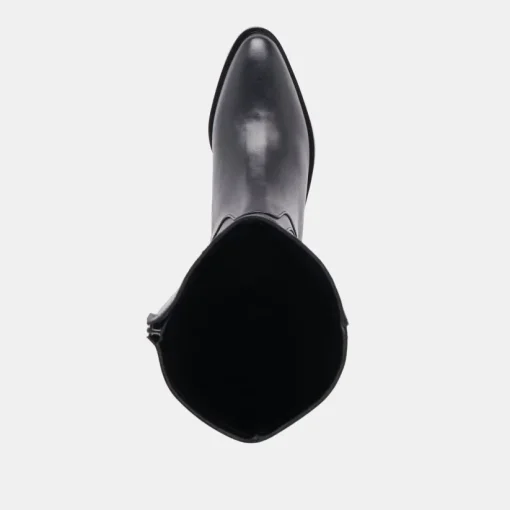 VERDI BOOTS BLACK LEATHER