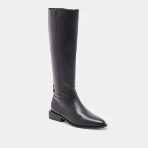 VERDI BOOTS BLACK LEATHER