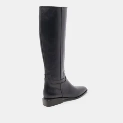 VERDI BOOTS BLACK LEATHER