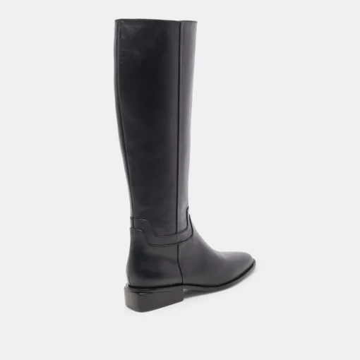 VERDI BOOTS BLACK LEATHER