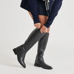 VERDI BOOTS BLACK LEATHER