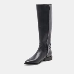 VERDI BOOTS BLACK LEATHER