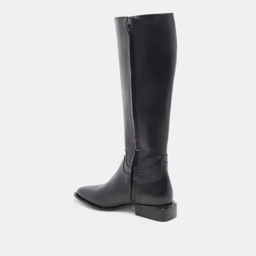VERDI BOOTS BLACK LEATHER