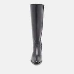 VERDI BOOTS BLACK LEATHER