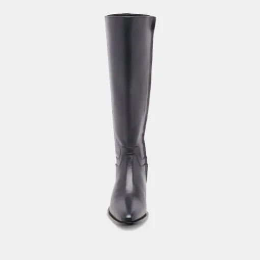 VERDI BOOTS BLACK LEATHER
