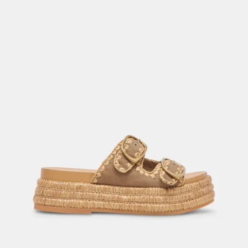 WANIKA SANDALS ALMOND NUBUCK