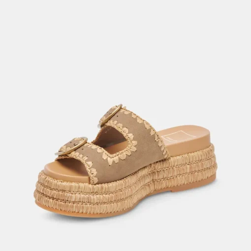 WANIKA SANDALS ALMOND NUBUCK