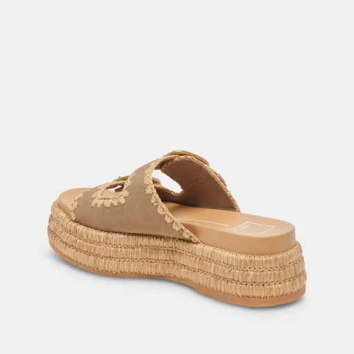 WANIKA SANDALS ALMOND NUBUCK