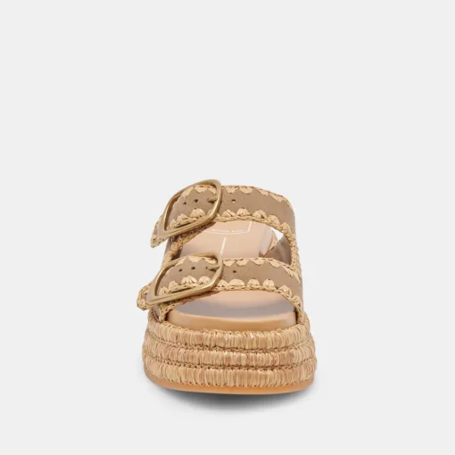 WANIKA SANDALS ALMOND NUBUCK