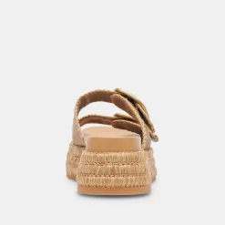 WANIKA SANDALS ALMOND NUBUCK
