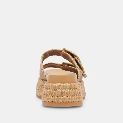 WANIKA SANDALS ALMOND NUBUCK