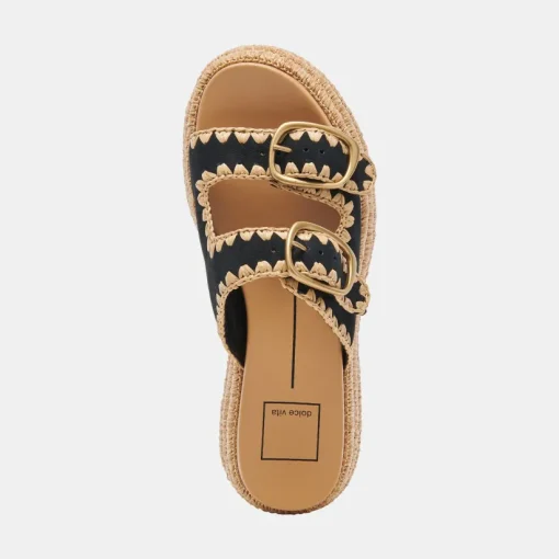 WANIKA SANDALS ONYX NUBUCK