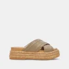 WESLEE SANDALS OLIVE LEATHER