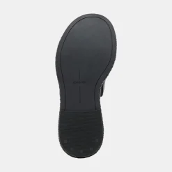 WIMSYN SANDALS BLACK LEATHER