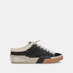 ZANTEL SNEAKERS BLACK WOVEN