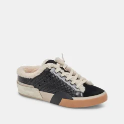 ZANTEL SNEAKERS BLACK WOVEN