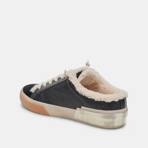 ZANTEL SNEAKERS BLACK WOVEN