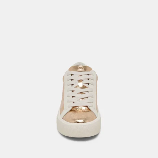 ZAYN 360 SNEAKERS GOLD DISTRESSED LEATHER