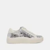 ZAYN 360 SNEAKERS SILVER DISTRESSED LEATHER