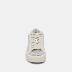 ZAYN 360 SNEAKERS SILVER DISTRESSED LEATHER