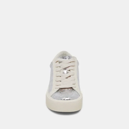 ZAYN 360 SNEAKERS SILVER DISTRESSED LEATHER