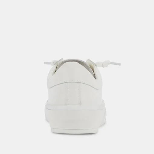ZINA 360 SNEAKERS WHITE RECYCLED LEATHER