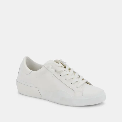 ZINA 360 SNEAKERS WHITE RECYCLED LEATHER