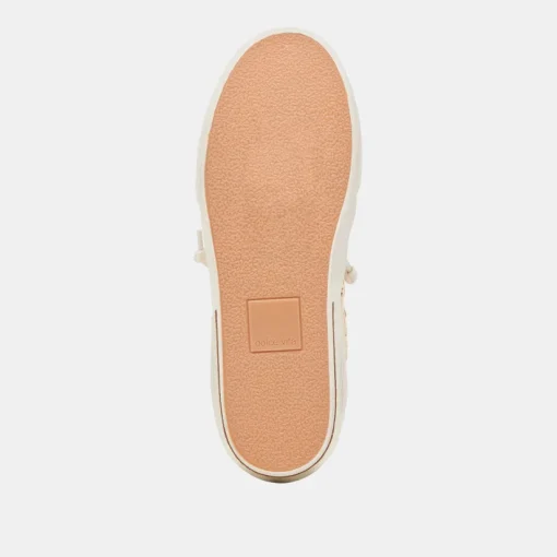ZINA FLORAL SNEAKERS CREME FLORAL RAFFIA
