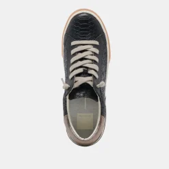 ZINA SNEAKERS BLACK SHIMMER GLITTER