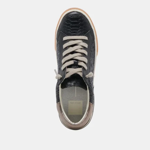 ZINA SNEAKERS BLACK SHIMMER GLITTER