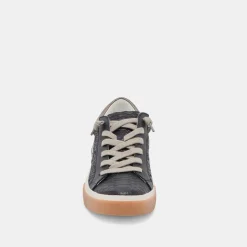 ZINA SNEAKERS BLACK SHIMMER GLITTER