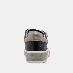 ZINA SNEAKERS BLACK SHIMMER GLITTER