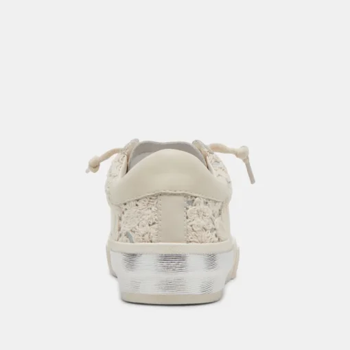 ZINA SNEAKERS CREAM BLUE LACE