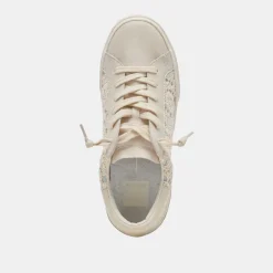 ZINA SNEAKERS CREAM BLUE LACE