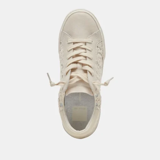 ZINA SNEAKERS CREAM BLUE LACE